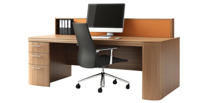 office desk and chair