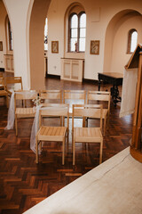 interior of a church