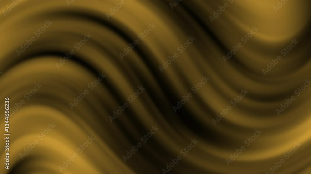 Poster abstract golden gradient with smooth motion and texture, creating a visually appealing background fo