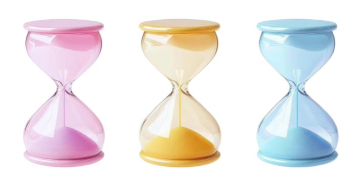 hourglass vector illustration