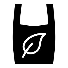 Eco Bag  Icon Element For Design