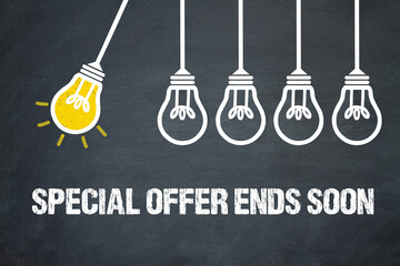 Fototapeta premium Special Offer Ends Soon 