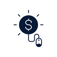 Pay Par Click Vector icon