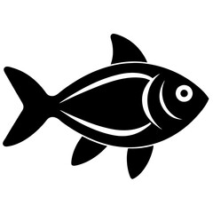 Obraz premium vector illustration of a fish