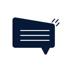 Dialogue Vector icon