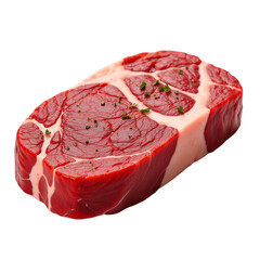 meat, beef, food, steak, raw, pork, isolated, red, white, fresh, fat, butcher
