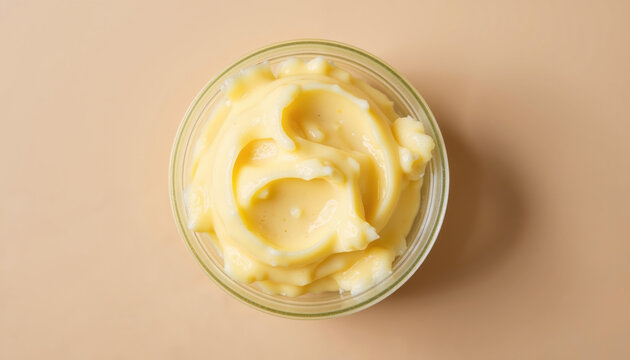 Moisturizing body butter with mango seed oil for skin nourishment and deep hydration
