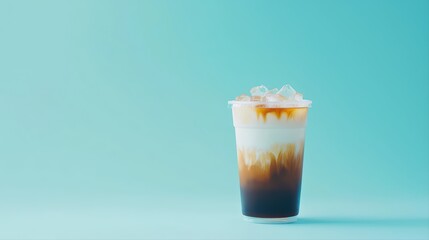 Refreshing Authentic Thai Iced Coffee with Layers of Rich Dark Flavor and Creamy Texture