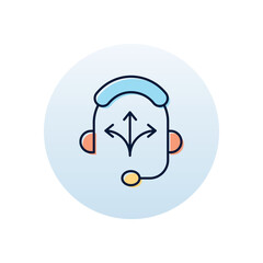 Decesion Support Vector icon