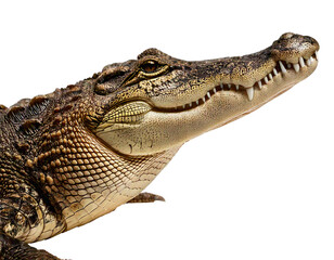 Obraz premium crocodile isolated on transparent background ,include clipping path