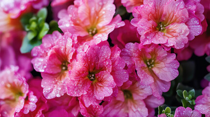 Fototapeta premium Clean, modern vertical farming facility with glowing LED lights, multi-tiered plant trays