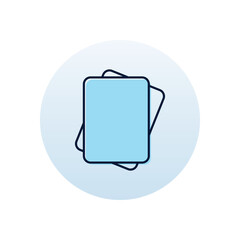Blank Paper Vector icon