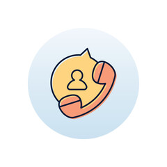 Call Management Vector icon