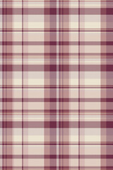 Home pattern check textile, discount plaid seamless background. Outside tartan vector texture fabric in light and pink colors.