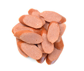 Stack Sausage, breakfast on white