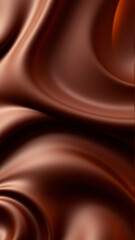 Naklejka premium Dark Hot Chocolate Texture
