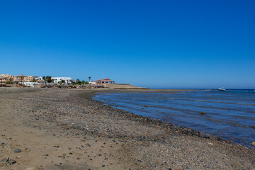 Plaża nad Morzem Czerwonym. Zatoka