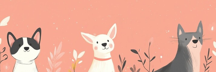 Celebrate pet adoption with cute and friendly animals for a loving home today