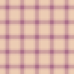 Subtle mauve and beige plaid pattern.  Perfect for textile design, website backgrounds, or crafting projects.  Evokes feelings of warmth, comfort, and rustic charm.
