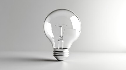 Illuminated Innovation A Modern Light Bulb with a Unique Twist in Design and Creativity