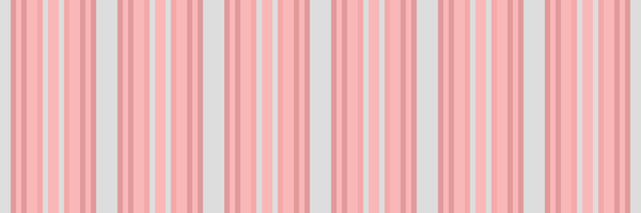 Obraz premium Surchase stripe pattern lines, harvest texture seamless background. Moom textile fabric vector vertical in red and light colors.