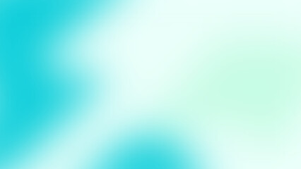 Fototapeta premium Turquoise, Mint, and White Mesh Gradient Background