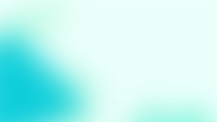 Turquoise, Mint, and White Mesh Gradient Background