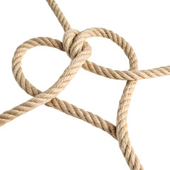 Rope Heart Knot: Love Texture
