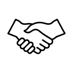 Naklejka premium handshake shake hands