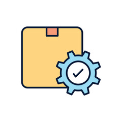Order Management Vector icon