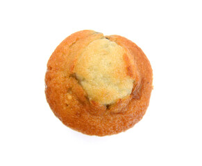 Isolated muffin on white background
