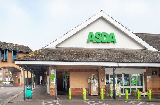 ASDA store, supermarket in Kingston upon Thames. Greater London.