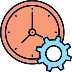 Time Control Vector icon