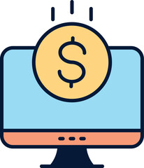 Funding Platform Vector icon