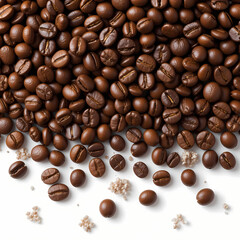 Fototapeta premium Roasted Coffee Beans