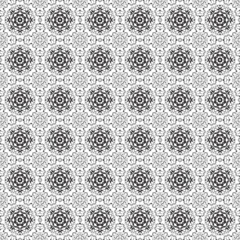 Intricate Black and White Pattern (16)