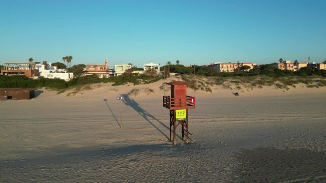 Torre de vigilante de playa