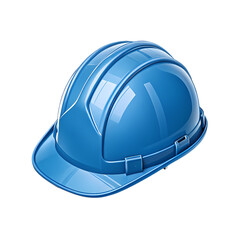 Blue Safety Helmet: Construction Hard Hat