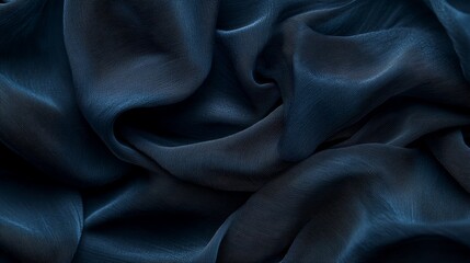 Fototapeta premium Dark blue gradient background featuring a subtle noise texture. Ideal as a sophisticated backdrop for various design applications. presentations, website, card invitation, wallpaper and graphic design