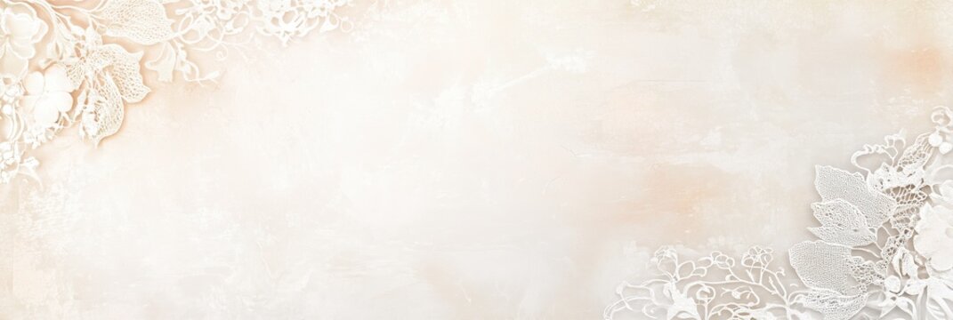 Elegant calligraphic wedding invitation banner for a romantic celebration