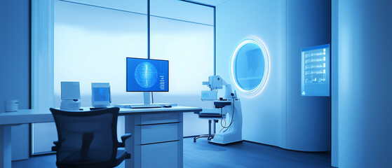 Robotic vision assessment station with smart diagnostic automation-5