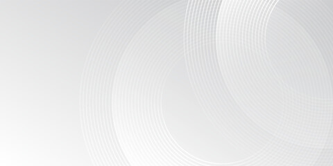 Abstract circle and clean light box space vector modern