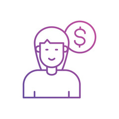 Invester Vector icon