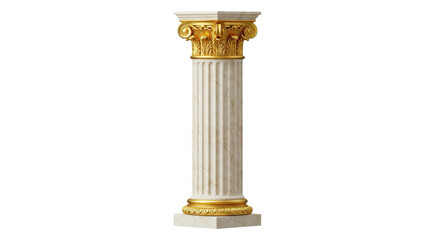 Isolated Classical Style Marble Column