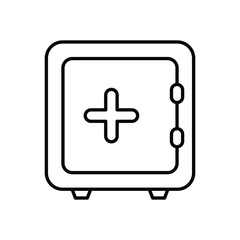 Safe Vector icon