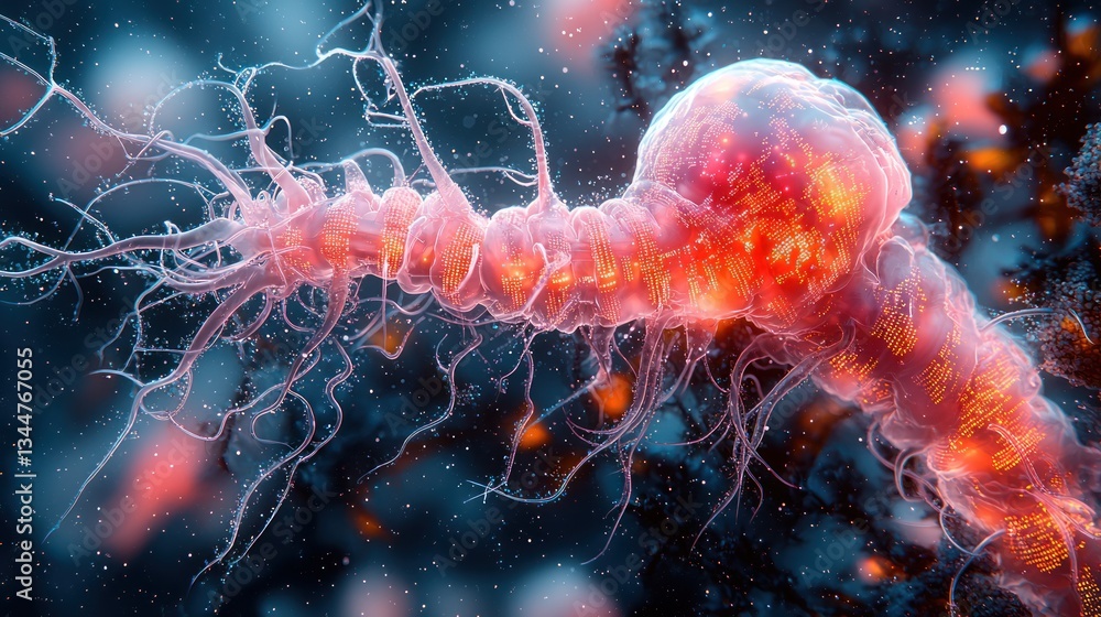 Poster digital neuron: a microscopic journey into the neural network