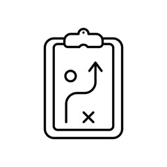 Busineess Strategy Vector icon