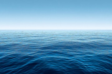 Obraz premium Calm Ocean Horizon.