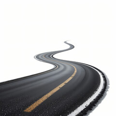 Winding Road to the Horizon