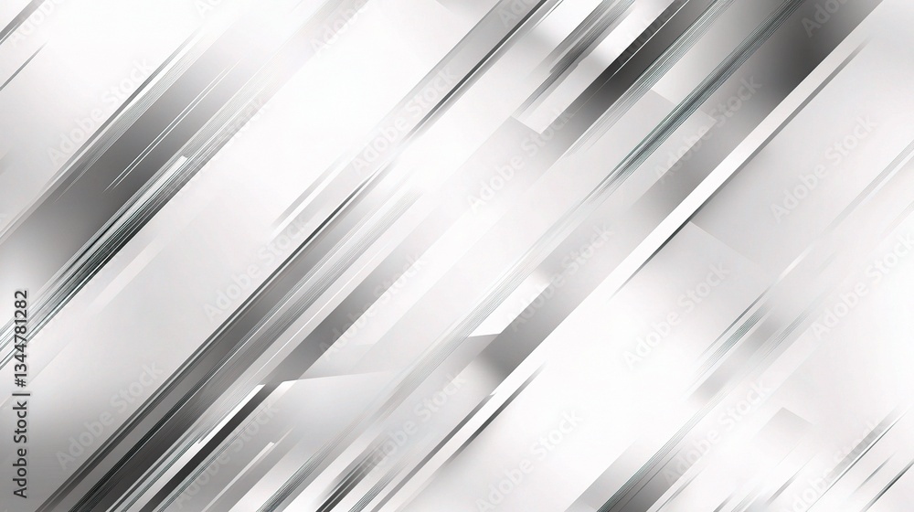 Poster modern geometric pattern with layers of light in tech style design